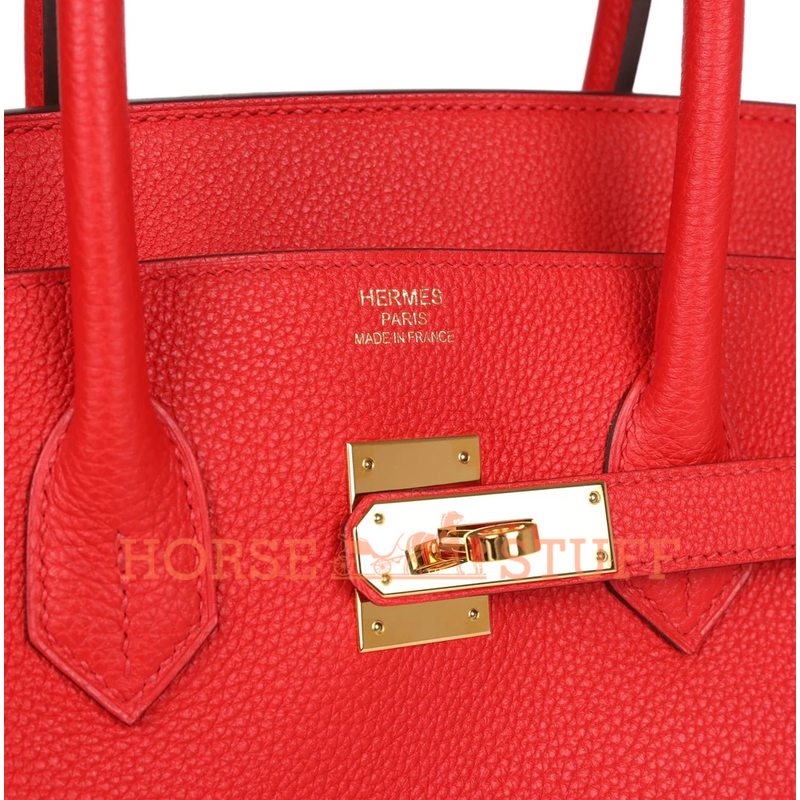 Hermès Birkin 35 Rouge Tomate Togo GHW