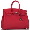 Hermès Birkin 35 Rouge Vif Togo PHW