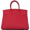 Hermès Birkin 35 Rouge Vif Togo PHW