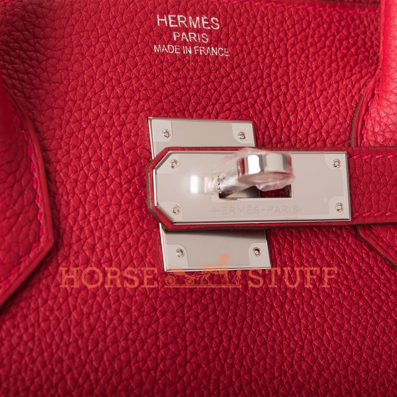 Hermès Birkin 35 Rouge Vif Togo PHW