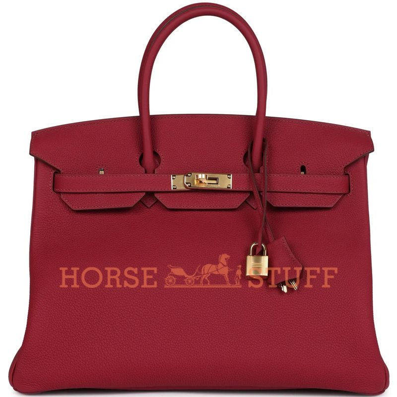 Hermès Birkin 35 Rubis Togo GHW