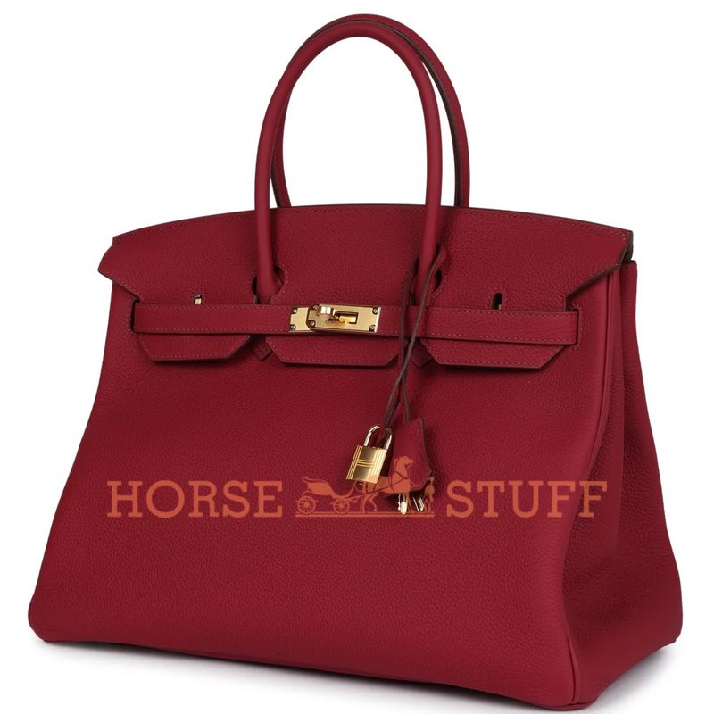 Hermès Birkin 35 Rubis Togo GHW