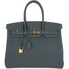 Hermès Birkin 35 Vert Amande Togo GHW