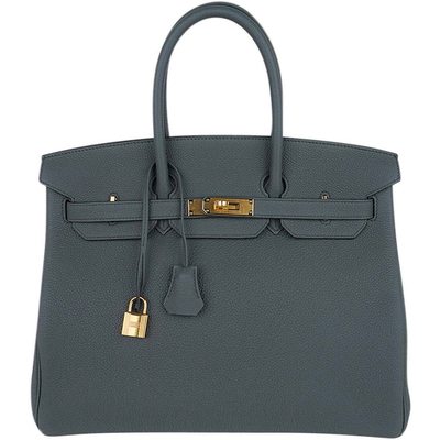 Hermès Birkin 35 Vert Amande Togo GHW