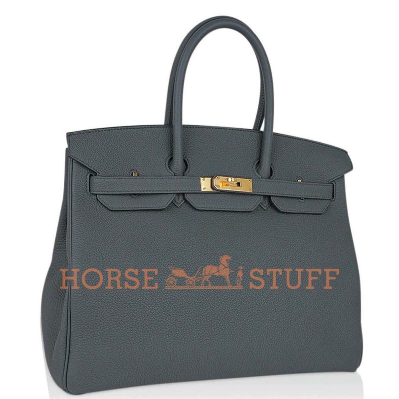 Hermès Birkin 35 Vert Amande Togo GHW