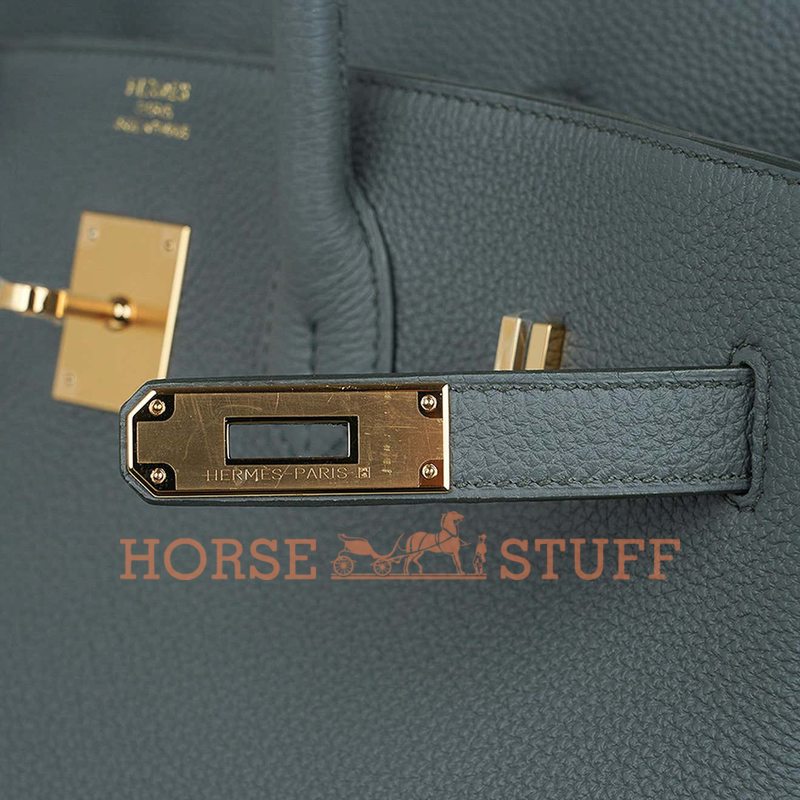 Hermès Birkin 35 Vert Amande Togo GHW