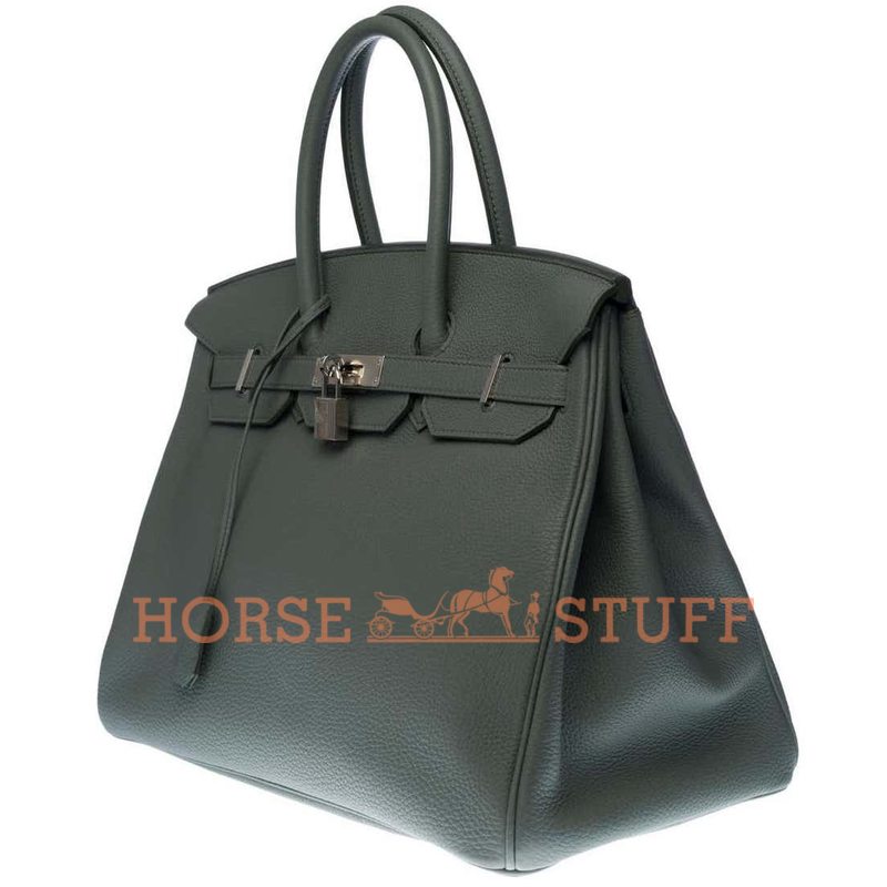 Hermès Birkin 35 Vert Amande Togo PHW