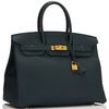 Hermès Birkin 35 Vert Cypress Togo GHW