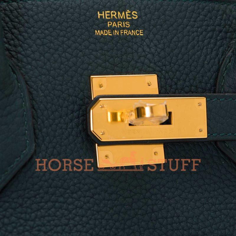 Hermès Birkin 35 Vert Cypress Togo GHW