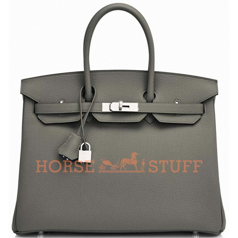 Hermès Birkin 35 Vert de Gris Togo PHW