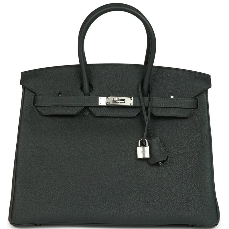Hermès Birkin 35 Vert Fonce Togo PHW