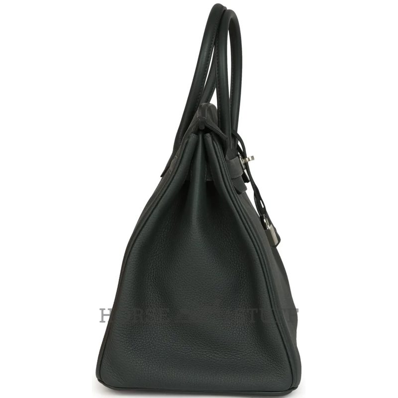 Hermès Birkin 35 Vert Fonce Togo PHW