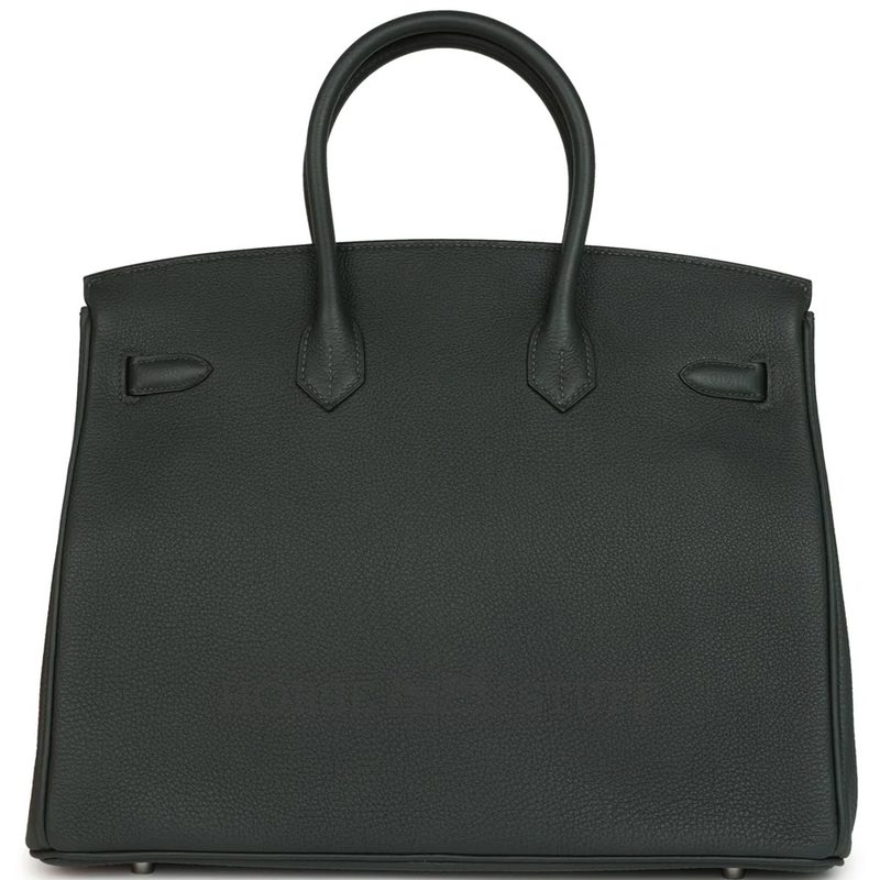 Hermès Birkin 35 Vert Fonce Togo PHW