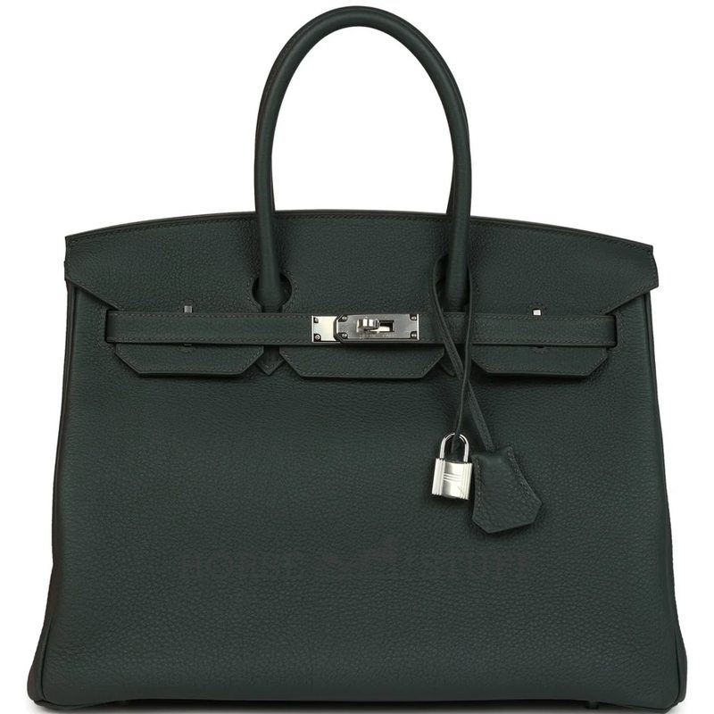 Hermès Birkin 35 Vert Mangrove Togo PHW