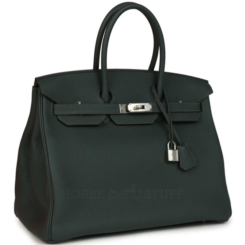 Hermès Birkin 35 Vert Mangrove Togo PHW