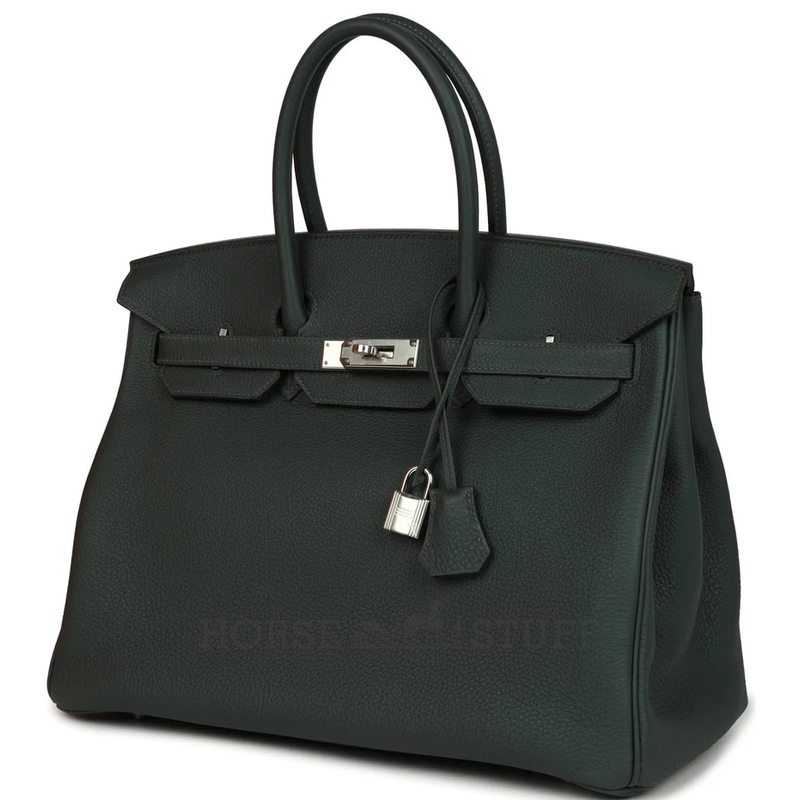 Hermès Birkin 35 Vert Mangrove Togo PHW