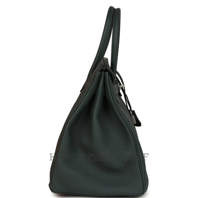 Hermès Birkin 35 Vert Mangrove Togo PHW