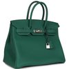 Hermès Birkin 35 Vert Moyen Togo PHW
