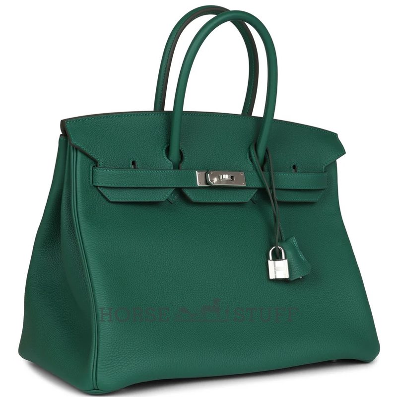 Hermès Birkin 35 Vert Moyen Togo PHW