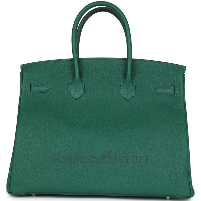 Hermès Birkin 35 Vert Moyen Togo PHW