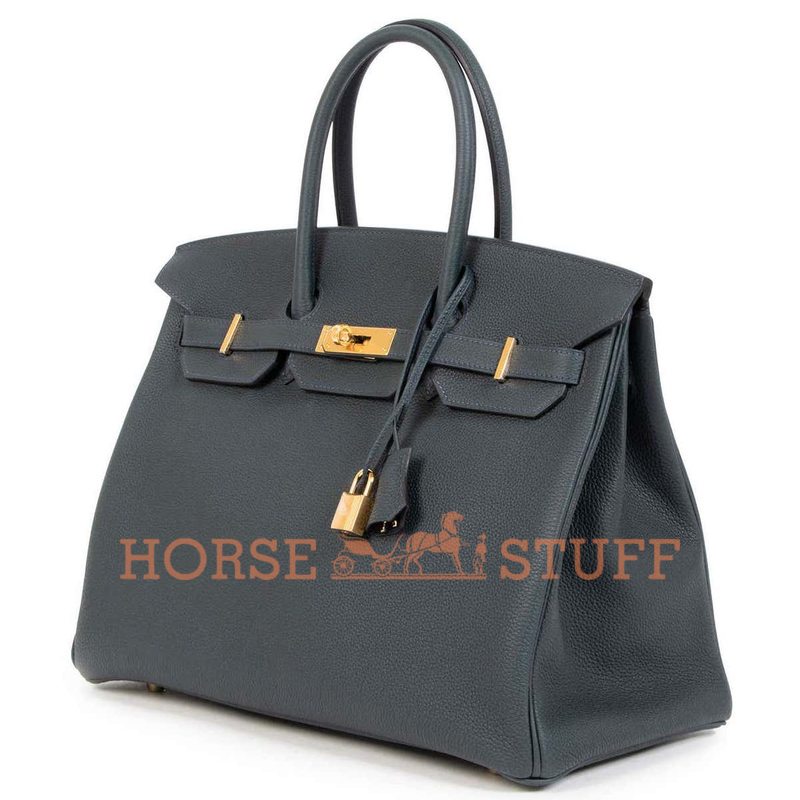 Hermès Birkin 35 Vert Rousseau Togo GHW