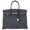 Hermès Birkin 35 Vert Rousseau Togo GHW