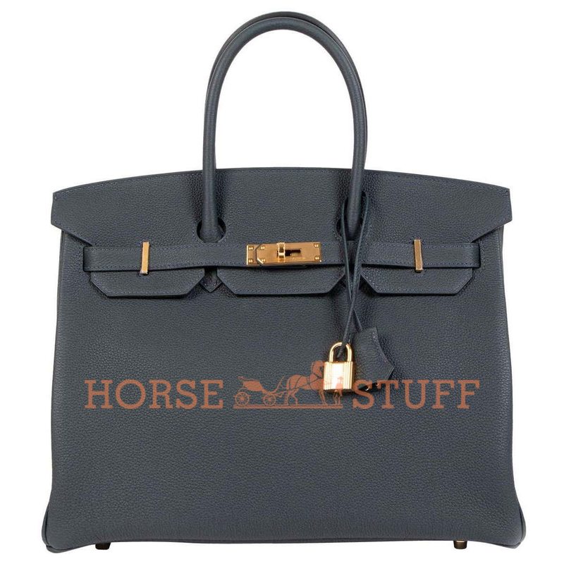 Hermès Birkin 35 Vert Rousseau Togo GHW