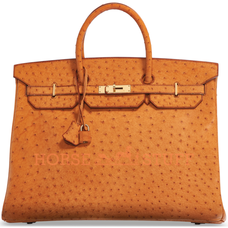 Hermès Birkin 40 Cognac Ostrich GHW