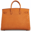 Hermès Birkin 40 Cognac Ostrich GHW