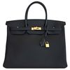 Hermès Birkin 40 Black Togo GHW