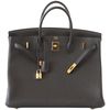 Hermès Birkin 40 Plomb Togo GHW