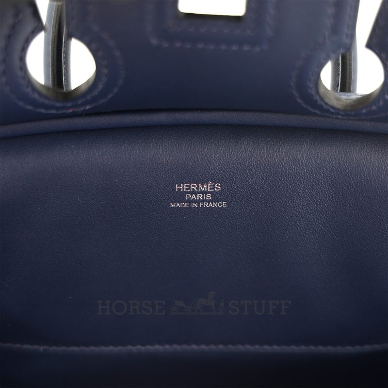Hermès Birkin Cargo 25 Blue Egee Toile / Swift PHW