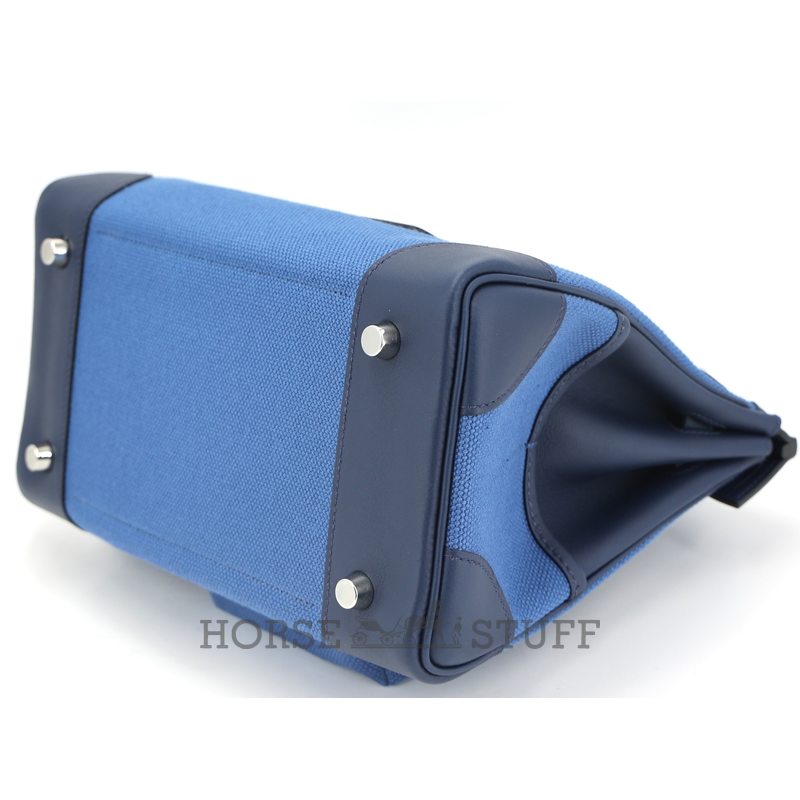 Hermès Birkin Cargo 25 Blue Egee Toile / Swift PHW