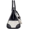 Hermès Birkin Cargo 25 Ecru Toile / Black Swift PHW