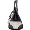 Hermès Birkin Cargo 25 Ecru Toile / Black Swift PHW