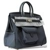 Hermès Birkin Cargo 25 Gris Misty Toile / Swift PHW
