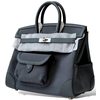 Hermès Birkin Cargo 25 Gris Misty Toile / Swift PHW
