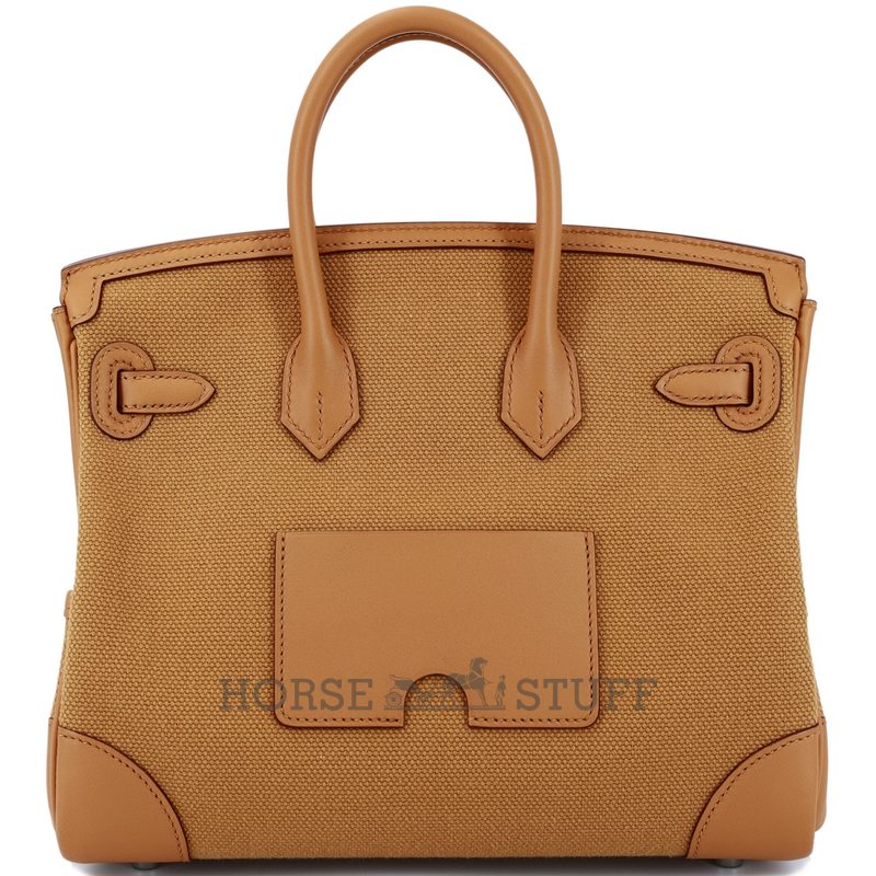 Hermès Birkin Cargo 25 Sesame Toile / Swift PHW