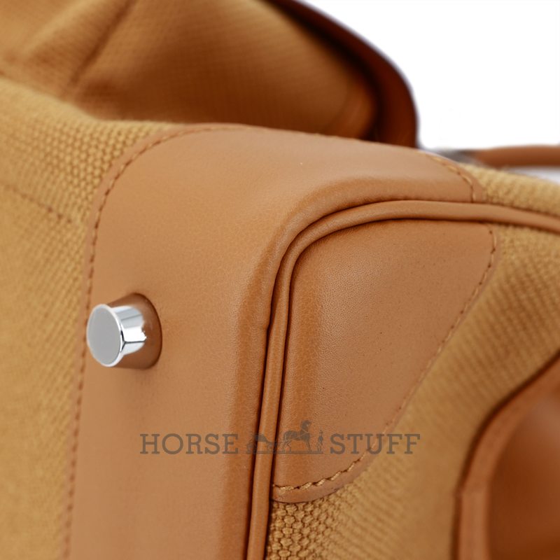 Hermès Birkin Cargo 25 Sesame Toile / Swift PHW