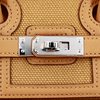 Hermès Birkin Cargo 25 Sesame Toile / Swift PHW