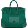 Hermès Birkin Cargo 25 Vert Vertigo Toile / Swift PHW
