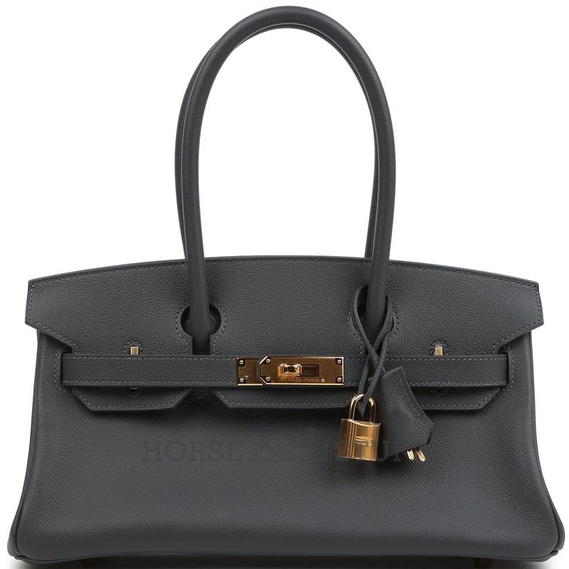 Hermès Birkin Shoulder Light 29 Ardoise Evercolor GHW
