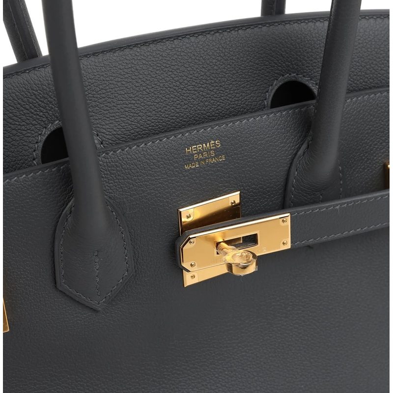 Hermès Birkin Shoulder Light 29 Ardoise Evercolor GHW
