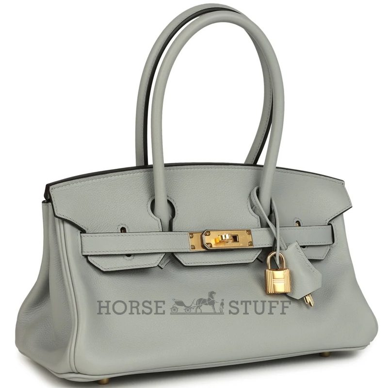 Hermès Birkin Shoulder Light 29 Blue Glacier Evercolor GHW