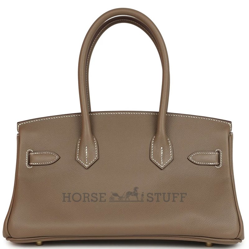 Hermès Birkin Shoulder Light 29 Etoupe Evercolor GHW