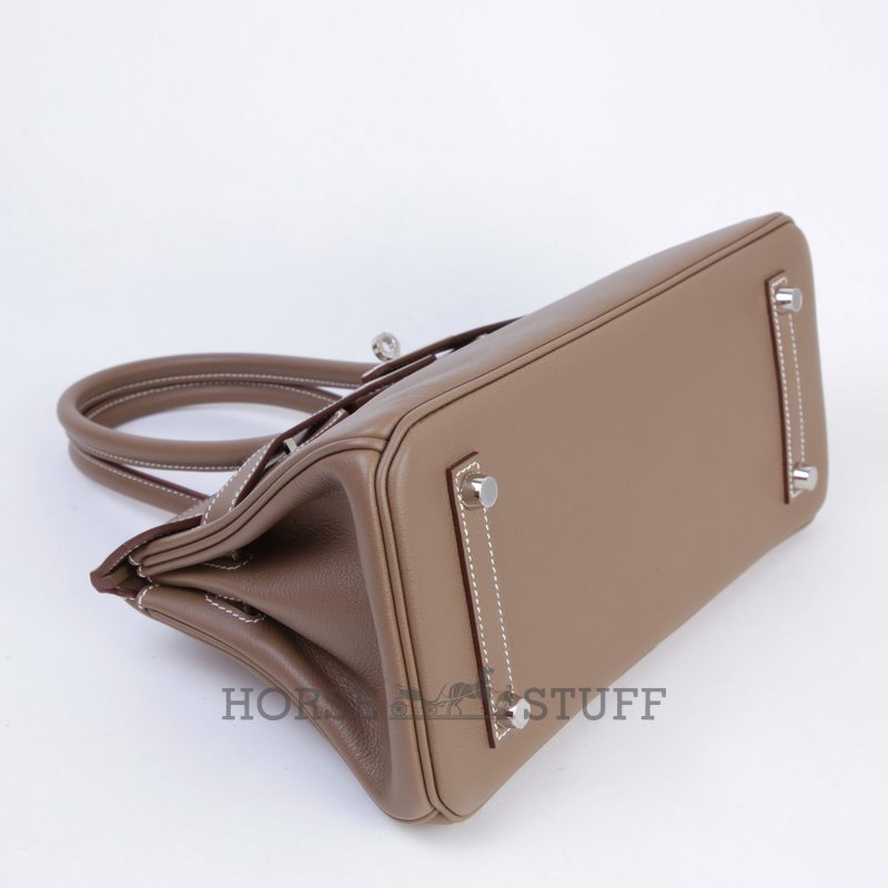 Hermès Birkin Shoulder Light 29 Etoupe Evercolor PHW