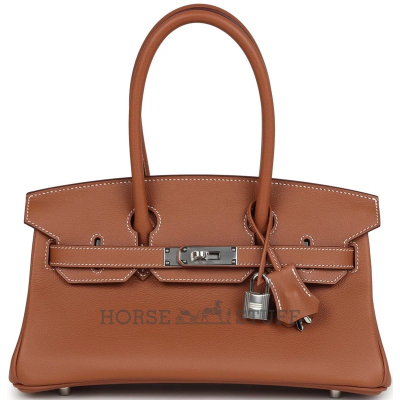 Hermès Birkin Shoulder Light 29 Gold Evercolor PHW