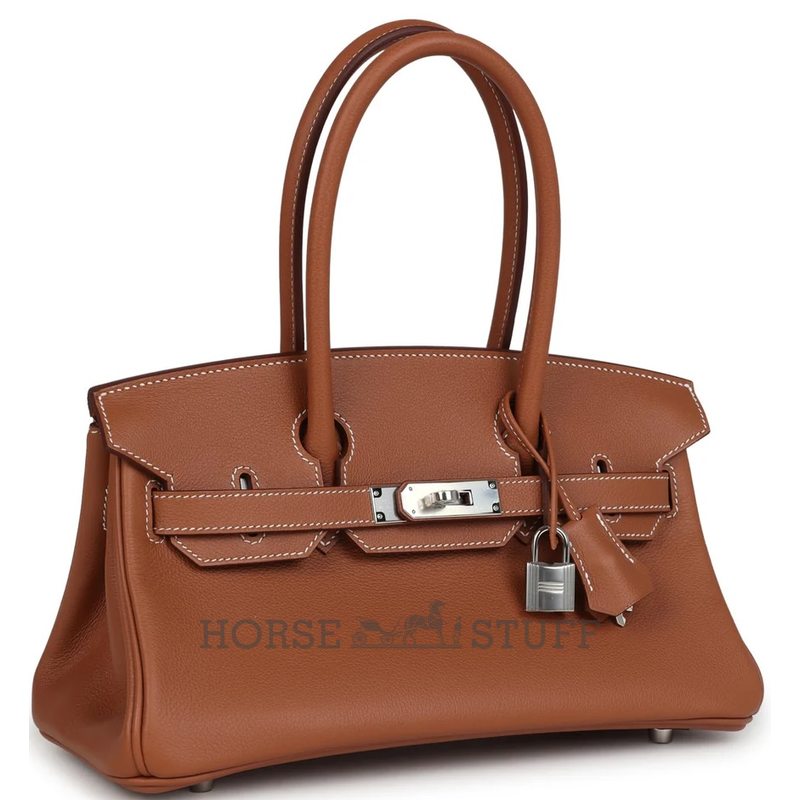 Hermès Birkin Shoulder Light 29 Gold Evercolor PHW