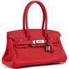 Hermès Birkin Shoulder Light 29 Rouge Radieux Evercolor PHW