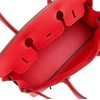 Hermès Birkin Shoulder Light 29 Rouge Radieux Evercolor PHW